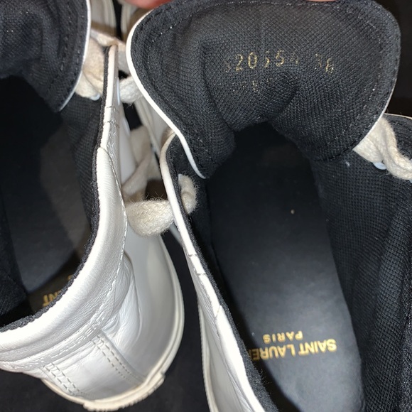 Saint Laurent Bedford High Top Sneakers - Picture 3 of 9